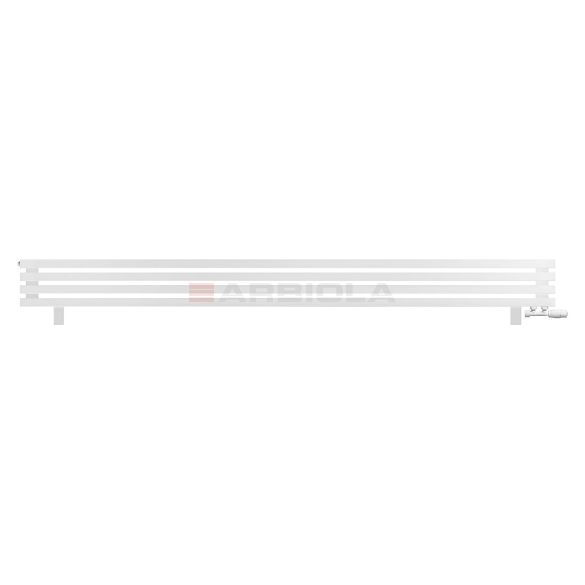 Arbiola Gorizont Ritmo VZ 2500-40-04 секции белый горизонтальный радиатор c нижним подключением (на ножках) Arbiola Gorizont Ritmo VZ 2500-40-04 секции белый горизонтальный радиатор c нижним подключением (на ножках)