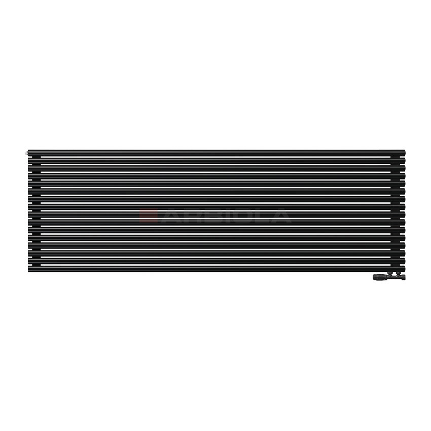 Arbiola Gorizont Iris V 2500-42-16 секции черный горизонтальный радиатор c нижним подключением
