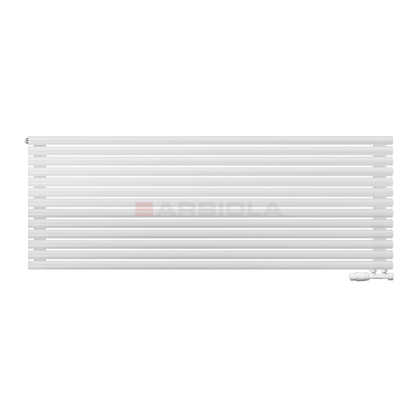 Arbiola Gorizont Iris V 1750-42-13 секции белый горизонтальный радиатор c нижним подключением Arbiola Gorizont Iris V 1750-42-13 секции белый горизонтальный радиатор c нижним подключением