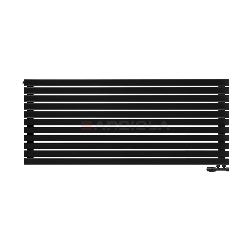 Arbiola Gorizont Liner V 1800-36-11 секции черный горизонтальный радиатор c нижним подключением Arbiola Gorizont Liner V 1800-36-11 секции черный горизонтальный радиатор c нижним подключением