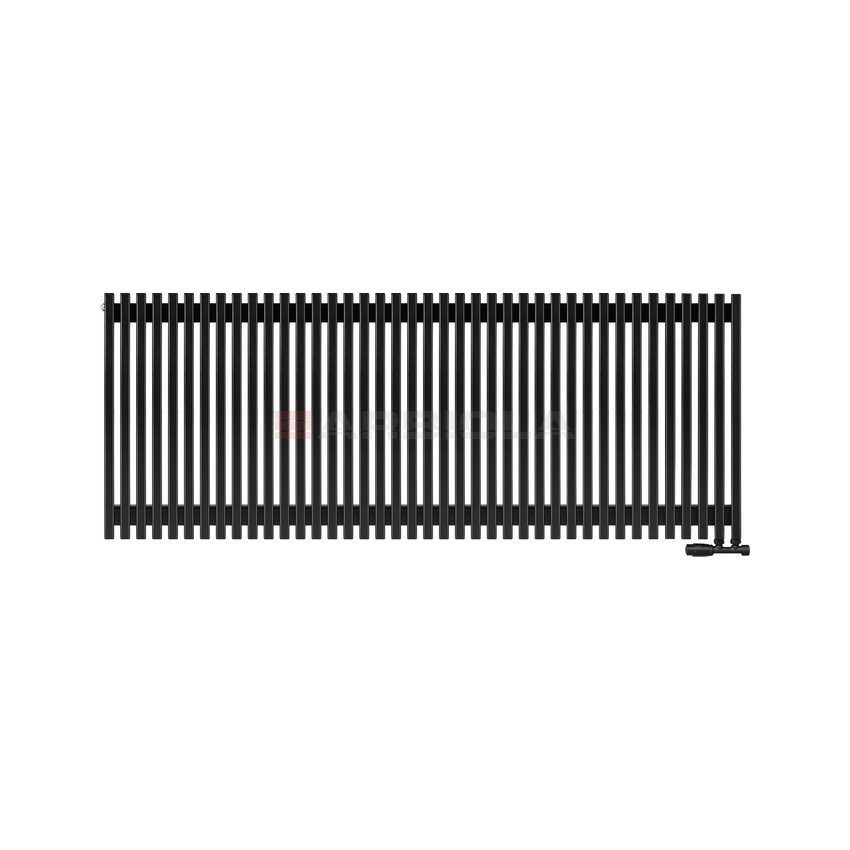 Arbiola Compact V 750-63-40 секции черный вертикальный радиатор c нижним подключением Arbiola Compact V 750-63-40 секции черный вертикальный радиатор c нижним подключением
