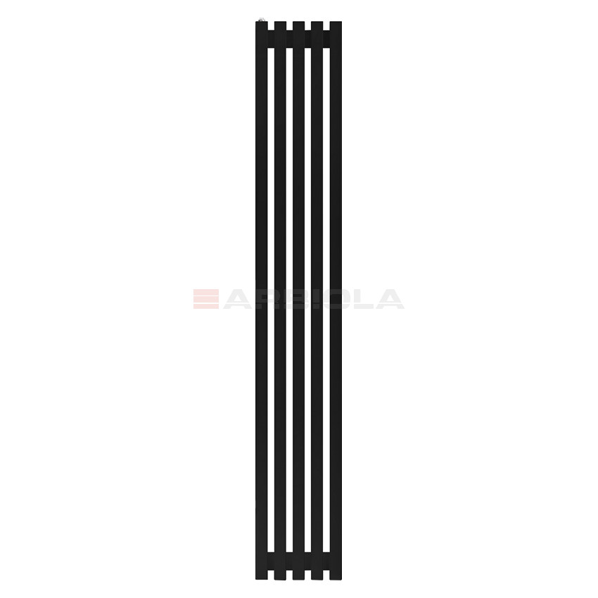 Arbiola Ritmo H 1750-40-05 секции черный вертикальный радиатор c боковым подключением Arbiola Ritmo H 1750-40-05 секции черный вертикальный радиатор c боковым подключением
