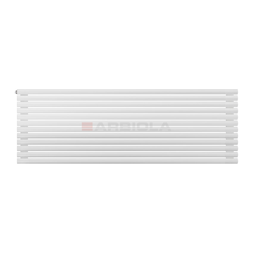 Arbiola Gorizont Iris H 1800-42-12 секции белый горизонтальный радиатор c боковым подключением Arbiola Gorizont Iris H 1800-42-12 секции белый горизонтальный радиатор c боковым подключением
