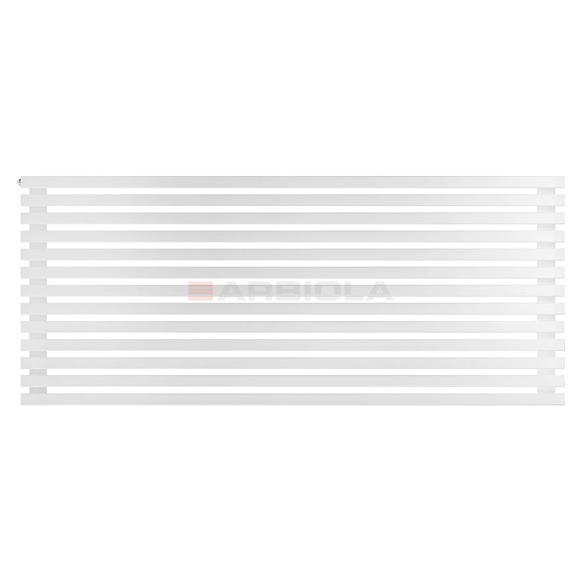 Arbiola Gorizont Ritmo H 1500-40-13 секций белый горизонтальный радиатор c боковым подключением Arbiola Gorizont Ritmo H 1500-40-13 секций белый горизонтальный радиатор c боковым подключением