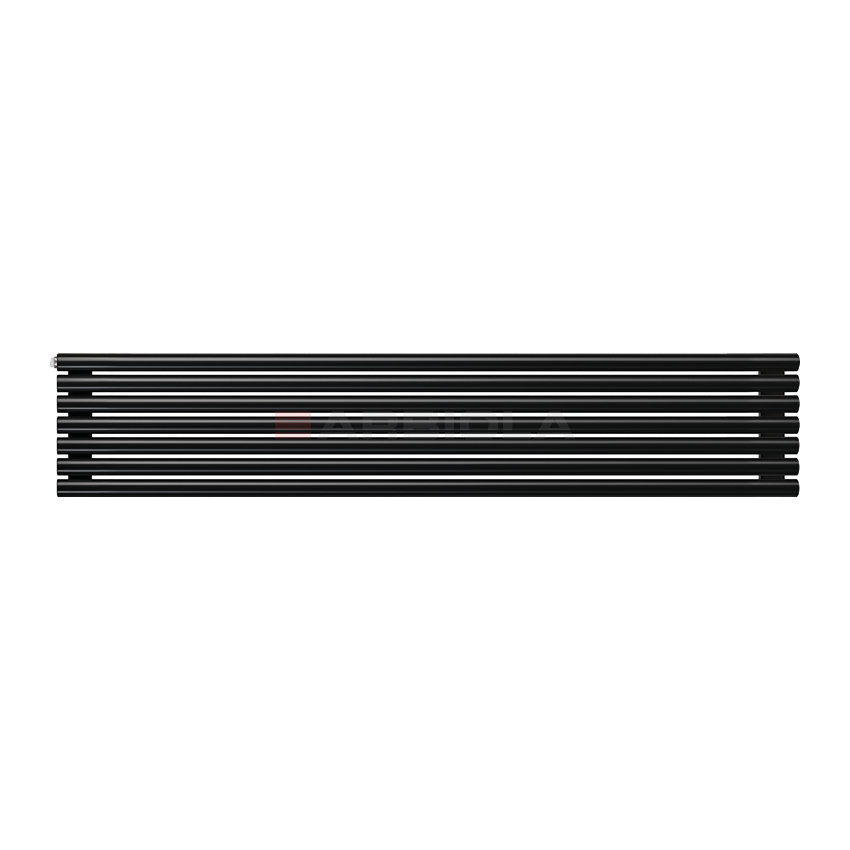 Arbiola Gorizont Iris H 1750-42-07 секции черный горизонтальный радиатор c боковым подключением Arbiola Gorizont Iris H 1750-42-07 секции черный горизонтальный радиатор c боковым подключением