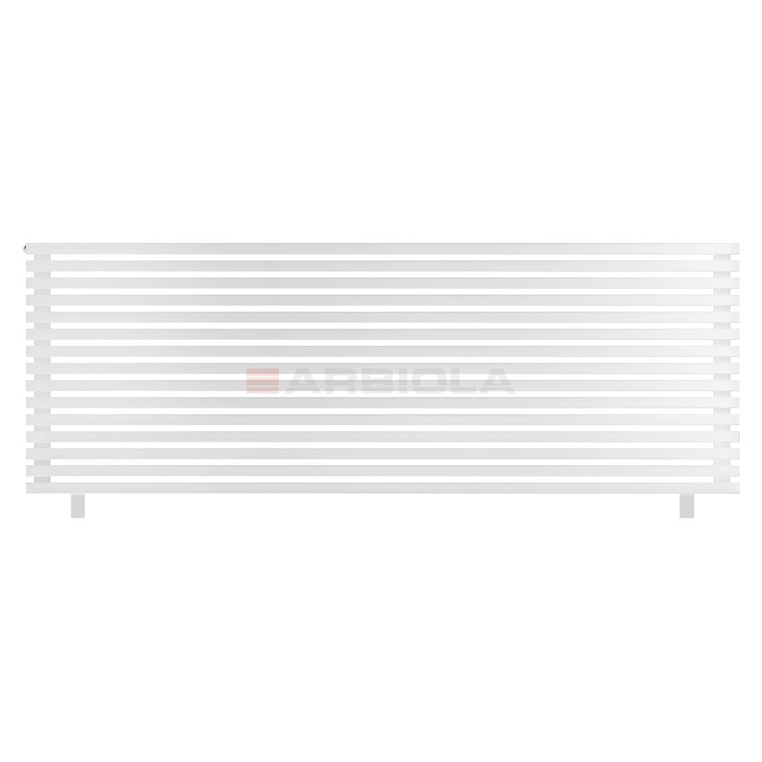 Arbiola Gorizont Ritmo HZ 2500-40-15 секций белый горизонтальный радиатор c боковым подключением (на ножках) Arbiola Gorizont Ritmo HZ 2500-40-15 секций белый горизонтальный радиатор c боковым подключением (на ножках)