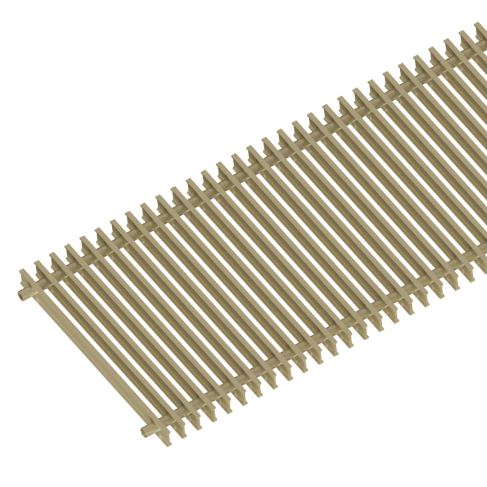 Решетка алюминиевая поперечная itermic GRILL 3900 SGWL -34 Решетка алюминиевая поперечная itermic GRILL 3900 SGWL -34