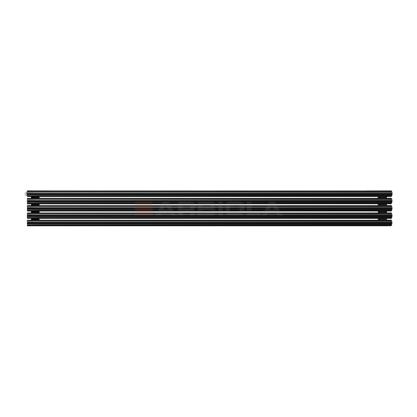 Arbiola Gorizont Iris H 2500-42-05 секции черный горизонтальный радиатор c боковым подключением Arbiola Gorizont Iris H 2500-42-05 секции черный горизонтальный радиатор c боковым подключением