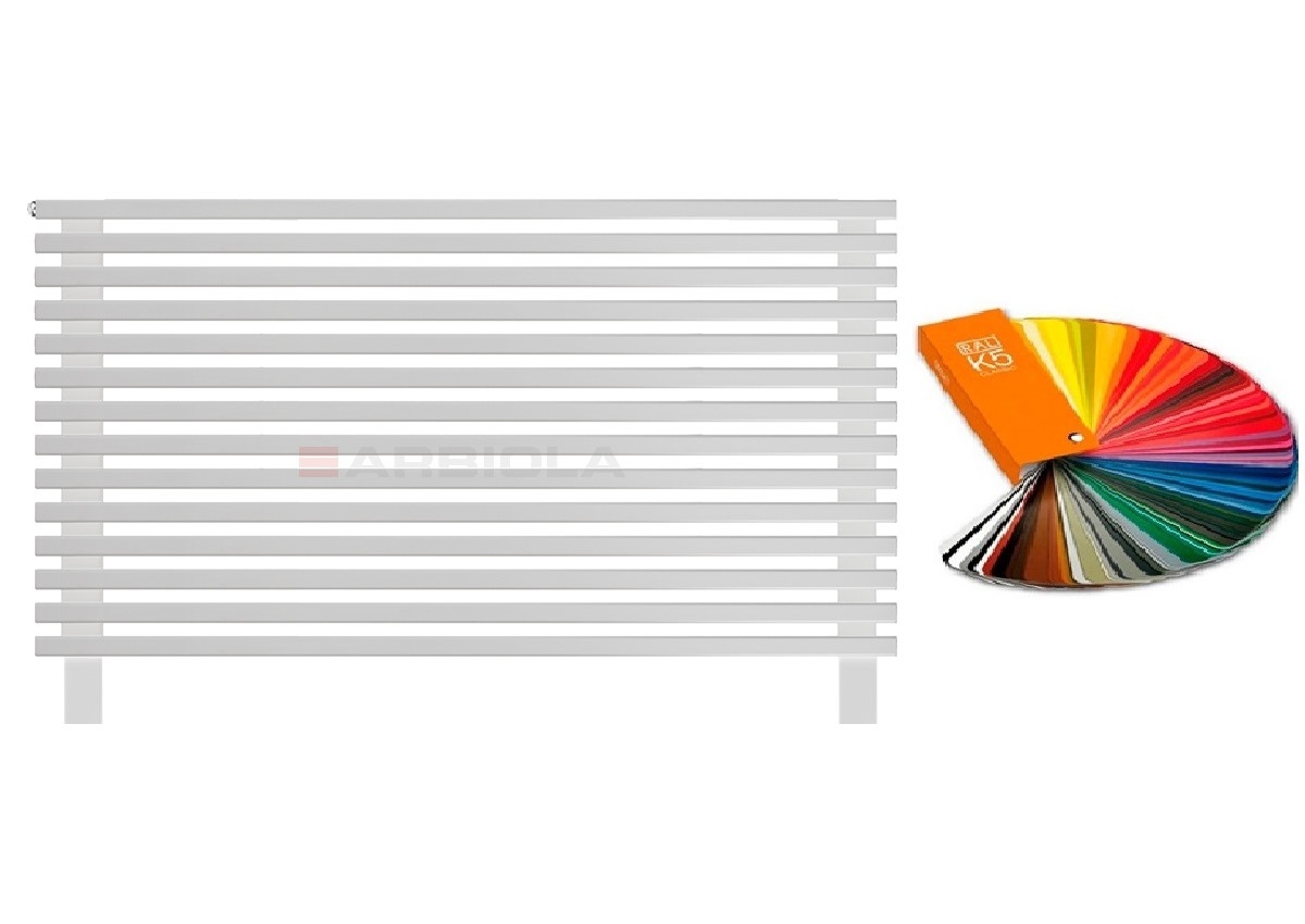 Arbiola Gorizont Compact HZ 1500-63-14 секции цветной горизонтальный радиатор c боковым подключением с ножками Arbiola Gorizont Compact HZ 1500-63-14 секции цветной горизонтальный радиатор c боковым подключением с ножками