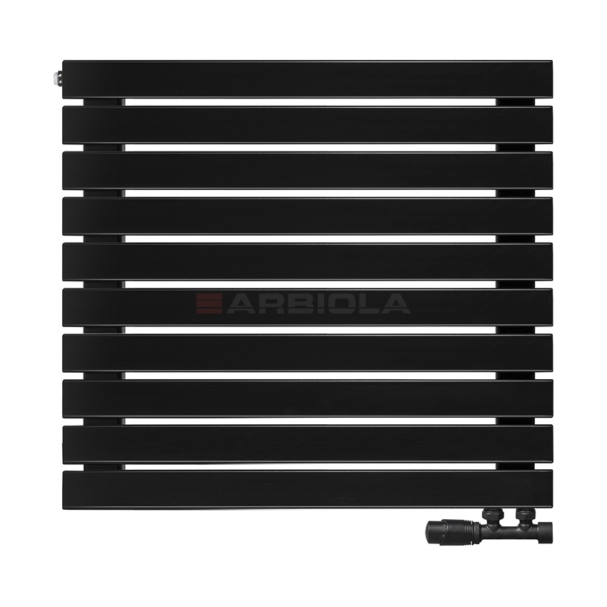 Arbiola Gorizont Liner V 750-36-10 секции черный горизонтальный радиатор c нижним подключением Arbiola Gorizont Liner V 750-36-10 секции черный горизонтальный радиатор c нижним подключением