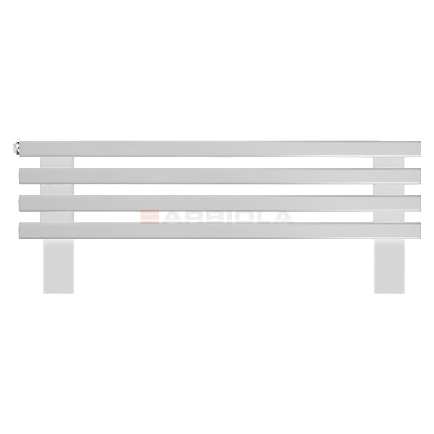 Arbiola Gorizont Compact HZ 1000-63-04 секции белый горизонтальный радиатор c боковым подключением с ножками