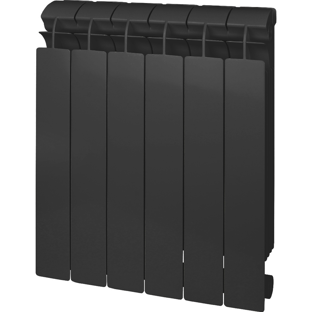 Global Style Plus 500 22 cекции БиМеталлический секционный радиатор черный (глобал) Global Style Plus 500 22 cекции БиМеталлический секционный радиатор черный (глобал)
