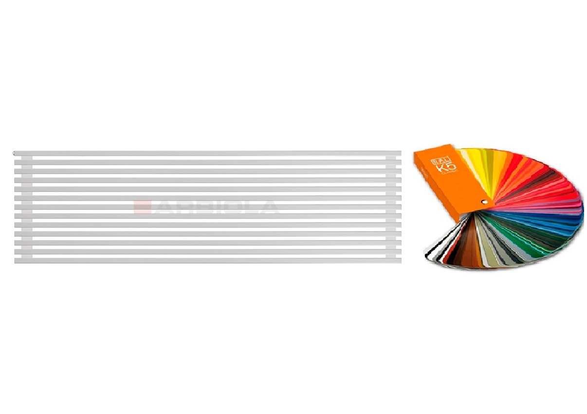 Arbiola Gorizont Compact H 2500-63-13 секции цветной горизонтальный радиатор c боковым подключением Arbiola Gorizont Compact H 2500-63-13 секции цветной горизонтальный радиатор c боковым подключением