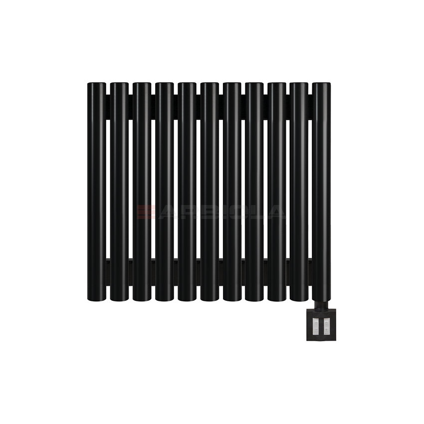 Arbiola Iris 42 EV 500-42-11 секции черный электрический полотенцесушитель Arbiola Iris 42 EV 500-42-11 секции черный электрический полотенцесушитель
