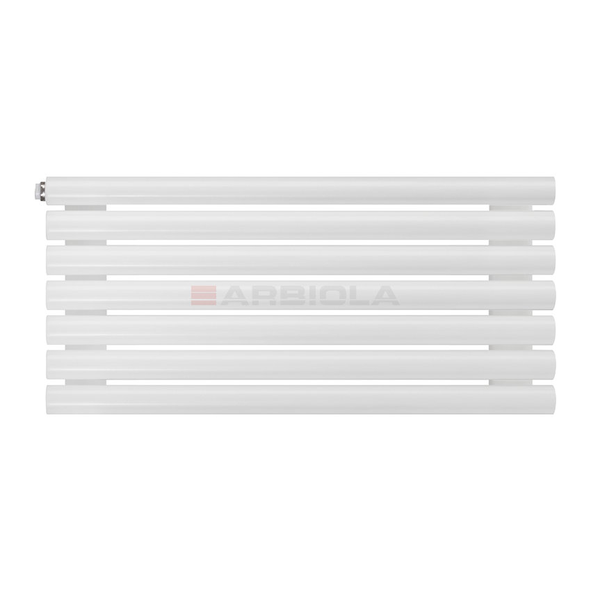 Arbiola Gorizont Iris H 1000-42-07 секции белый горизонтальный радиатор c боковым подключением Arbiola Gorizont Iris H 1000-42-07 секции белый горизонтальный радиатор c боковым подключением