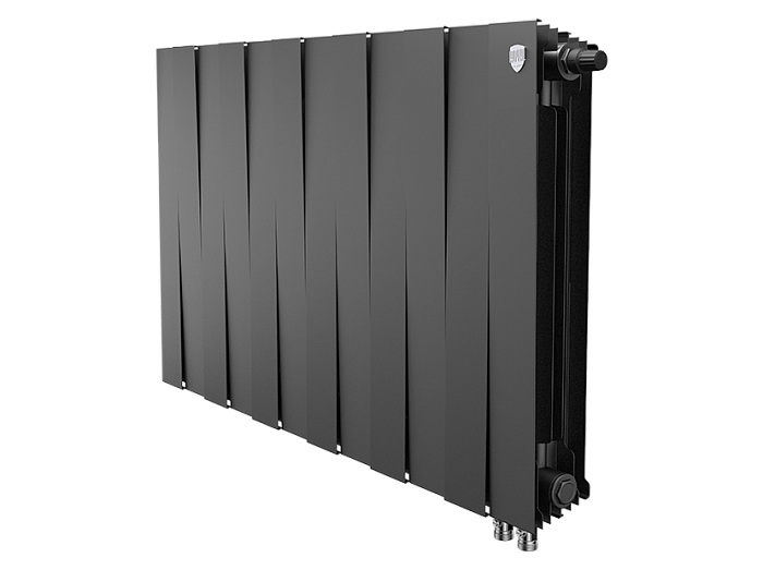 Royal Thermo Piano Forte Noir Sable VDR 500/12 секции БиМеталлический радиатор Royal Thermo Piano Forte Noir Sable VDR 500/12 секции БиМеталлический радиатор