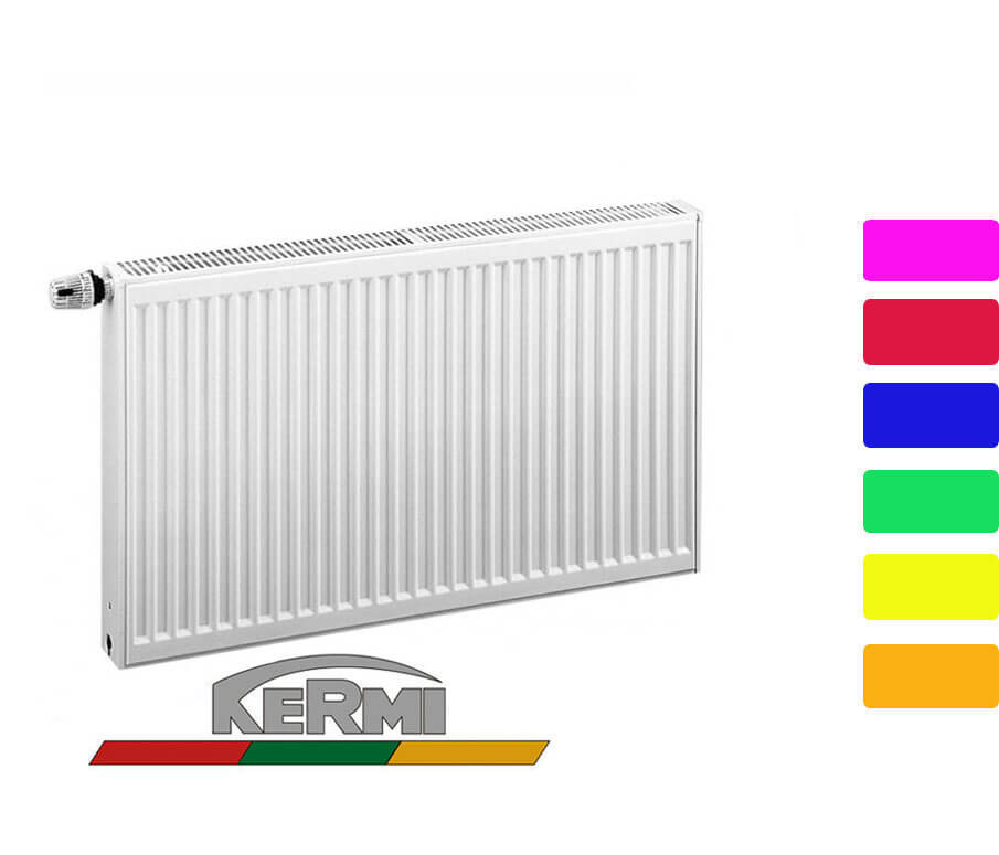 Kermi FTV 12 500x1100 панельный радиатор с нижним подключением Kermi FTV 12 500x1100 панельный радиатор с нижним подключением