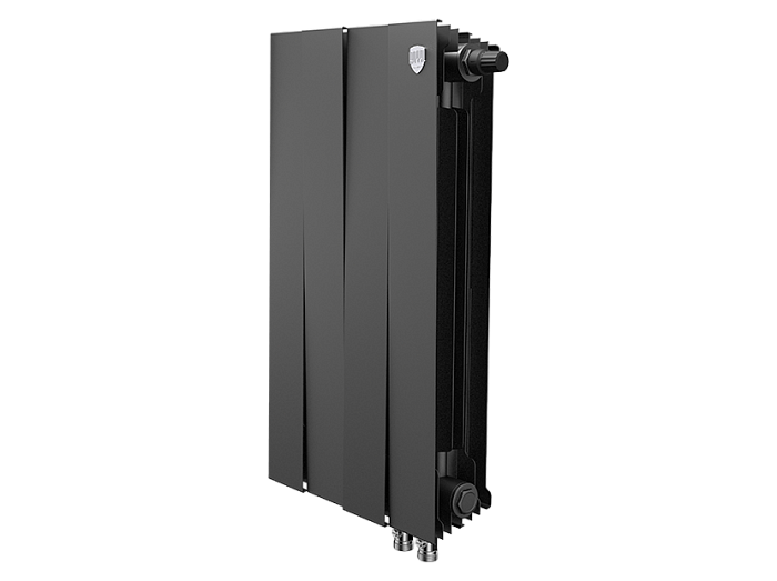 Royal Thermo Piano Forte Noir Sable VDR 500/4 секции БиМеталлический радиатор Royal Thermo Piano Forte Noir Sable VDR 500/4 секции БиМеталлический радиатор