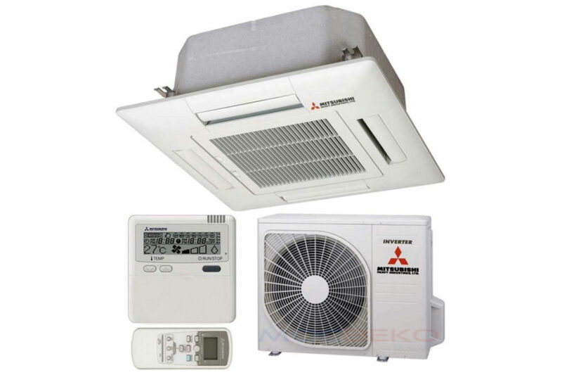 Кассетный кондиционер Mitsubishi Heavy FDTC35VH / SRC35ZMX-S inventer Кассетный кондиционер Mitsubishi Heavy FDTC35VH / SRC35ZMX-S inventer