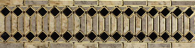 Infinity Ceramic Tiles Rimini Listello Gris 15x60 декоративный элемент