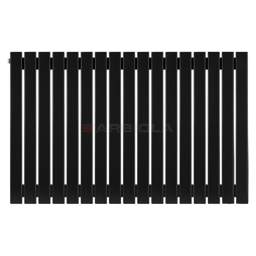 Arbiola Liner H 700-36-17 секции черный вертикальный радиатор c боковым подключением