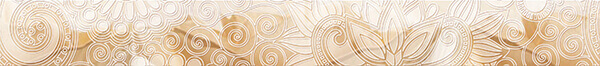 Rodnoe Majestic Charme cenefa honey 5,4x50 см Декор Rodnoe Majestic Charme cenefa honey 5,4x50 см Декор