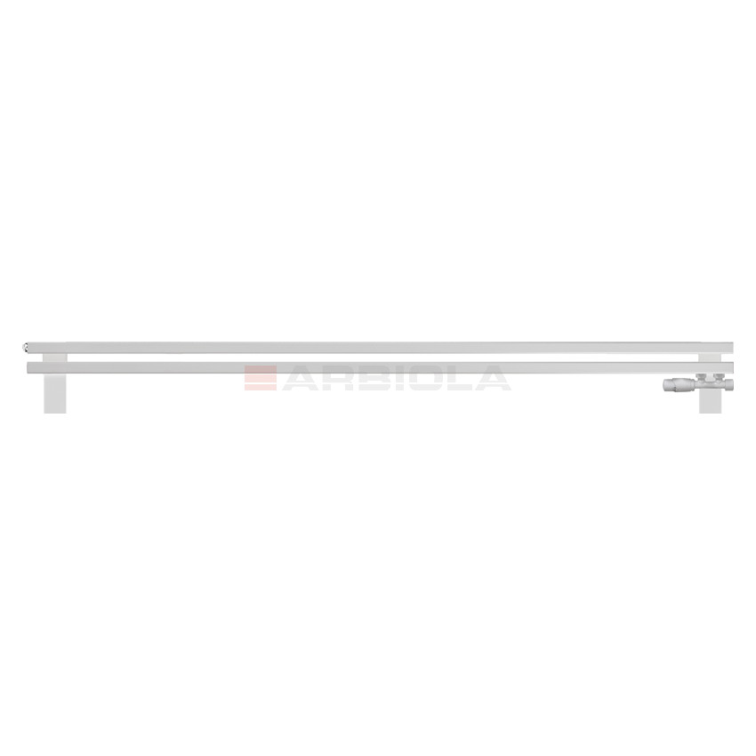 Arbiola Gorizont Compact VZ 1750-63-02 секции белый горизонтальный радиатор c нижним подключением с ножками
