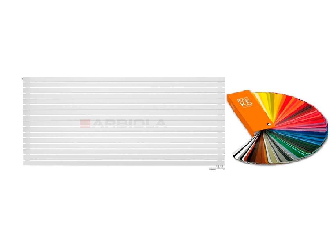 Arbiola Gorizont Liner V 2500-36-16 секции цветной горизонтальный радиатор c нижним подключением Arbiola Gorizont Liner V 2500-36-16 секции цветной горизонтальный радиатор c нижним подключением