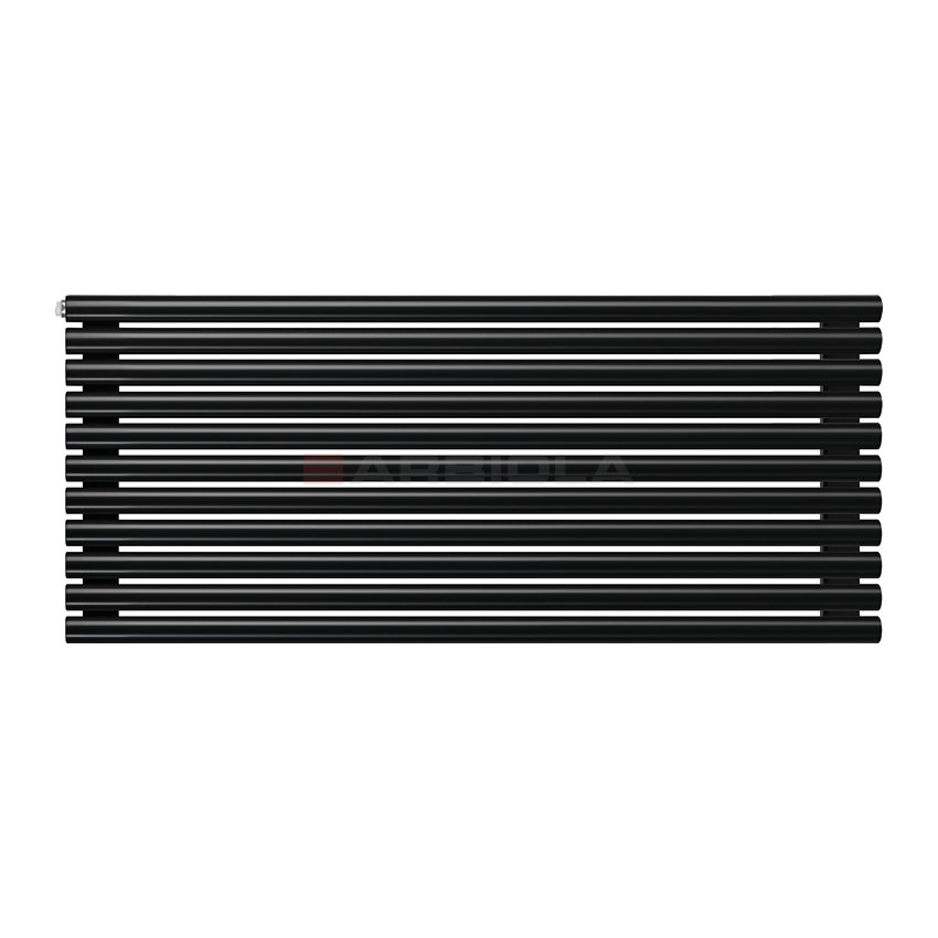 Arbiola Gorizont Iris H 1200-42-11 секции черный горизонтальный радиатор c боковым подключением Arbiola Gorizont Iris H 1200-42-11 секции черный горизонтальный радиатор c боковым подключением