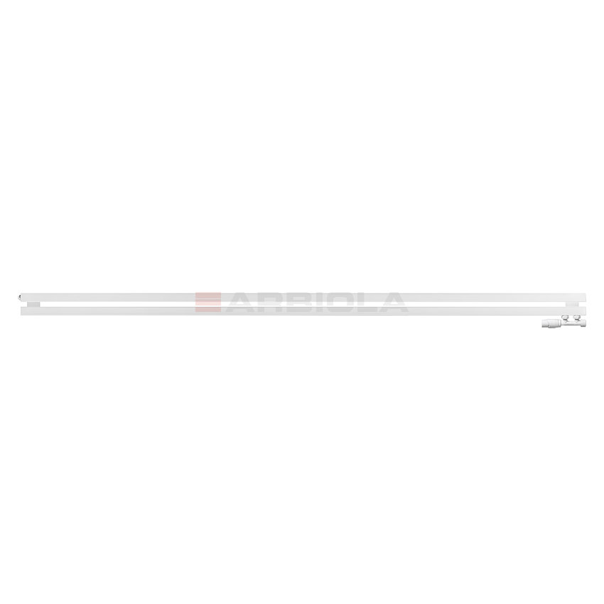 Arbiola Ritmo Gorizont V 2500-40-02 секции белый горизонтальный радиатор c нижним подключением Arbiola Ritmo Gorizont V 2500-40-02 секции белый горизонтальный радиатор c нижним подключением