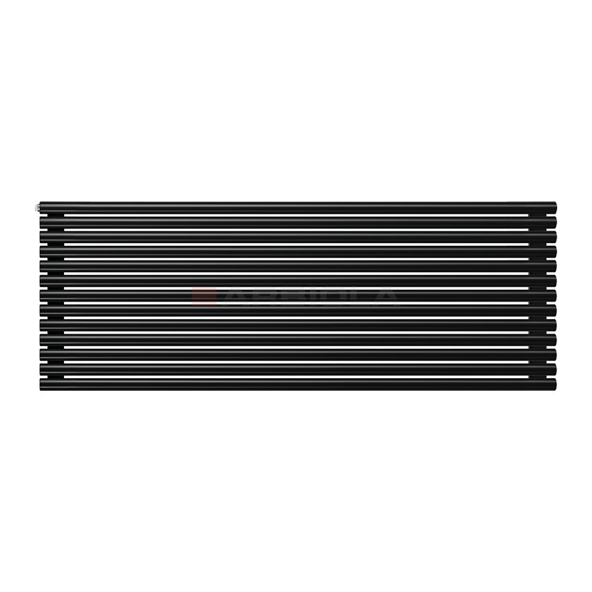 Arbiola Gorizont Iris H 1800-42-13 секции черный горизонтальный радиатор c боковым подключением Arbiola Gorizont Iris H 1800-42-13 секции черный горизонтальный радиатор c боковым подключением
