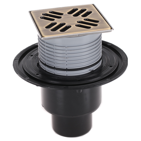 HL 310NPr-3000.32 Трап с сухим сифоном решетка HL037.32E бронза DN50/75/110 HL 310NPr-3000.32 Трап с сухим сифоном решетка HL037.32E бронза DN50/75/110