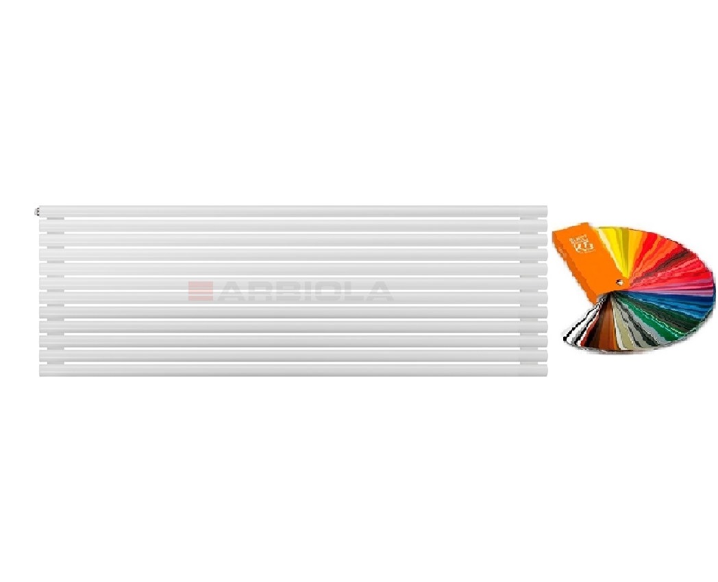 Arbiola Gorizont Iris H 1800-42-12 секции цветной горизонтальный радиатор c боковым подключением Arbiola Gorizont Iris H 1800-42-12 секции цветной горизонтальный радиатор c боковым подключением