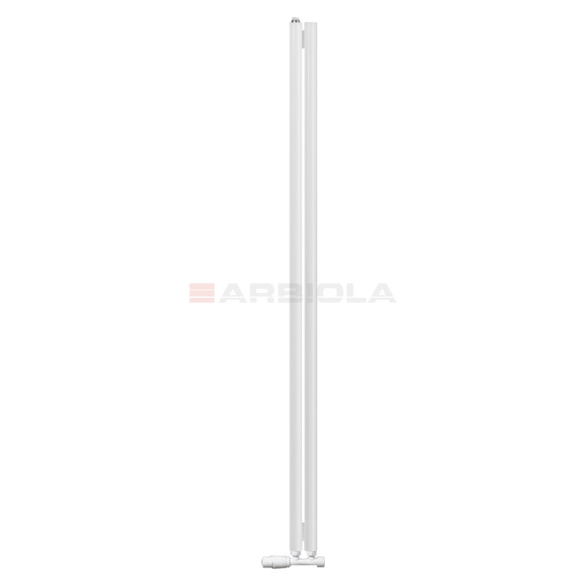 Arbiola Iris 42 V 1750-42-02 секции белый вертикальный радиатор c нижним подключением Arbiola Iris 42 V 1750-42-02 секции белый вертикальный радиатор c нижним подключением