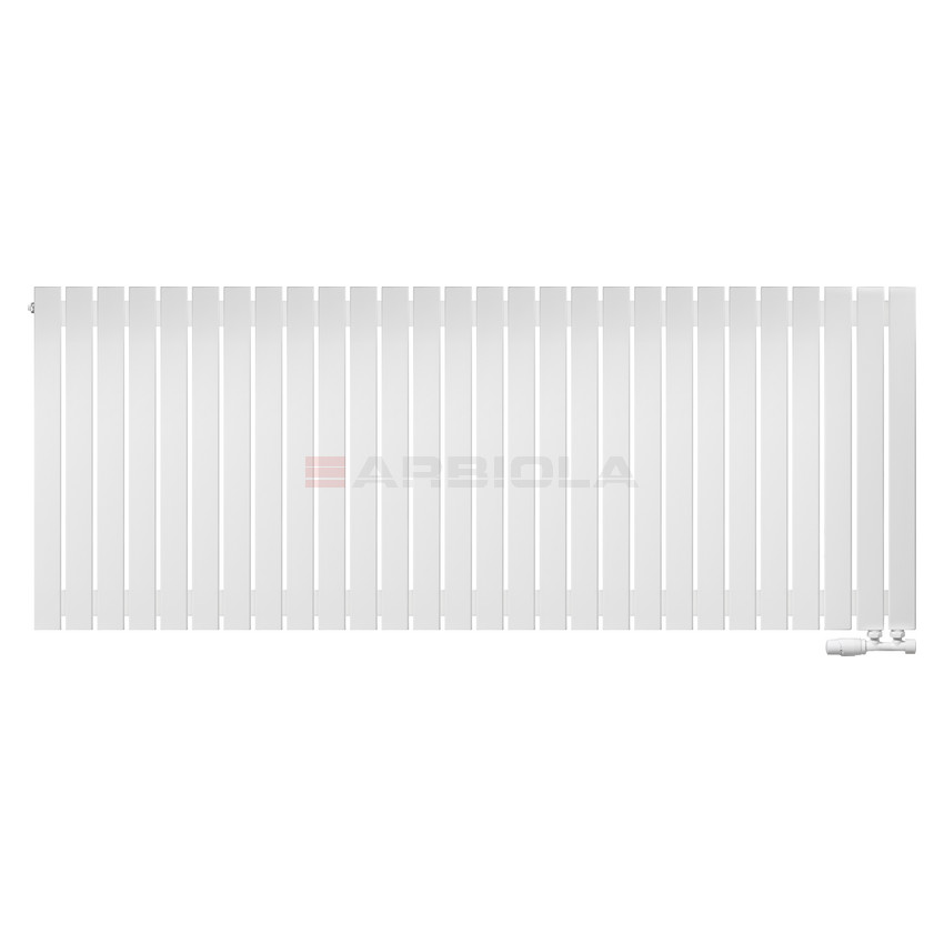 Arbiola Liner V 700-36-28 секции белый вертикальный радиатор c нижним подключением Arbiola Liner V 700-36-28 секции белый вертикальный радиатор c нижним подключением