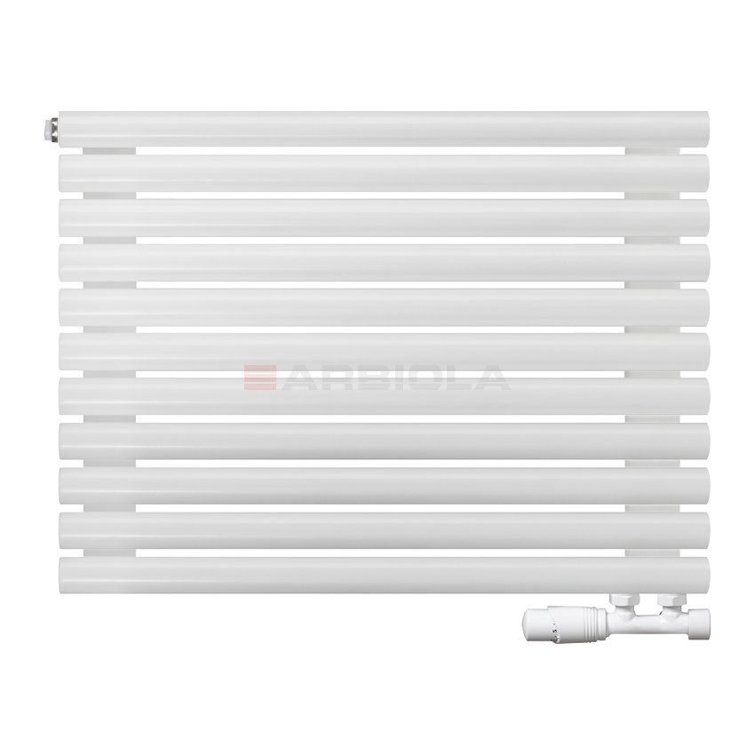 Arbiola Gorizont Iris V 1000-42-11 секции белый горизонтальный радиатор c нижним подключением Arbiola Gorizont Iris V 1000-42-11 секции белый горизонтальный радиатор c нижним подключением