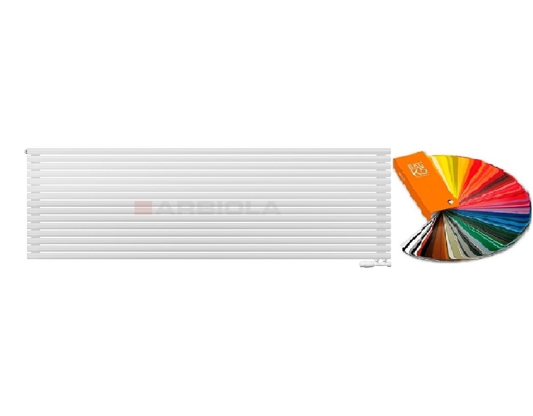 Arbiola Gorizont Iris V 2500-42-15 секции цветной горизонтальный радиатор c нижним подключением