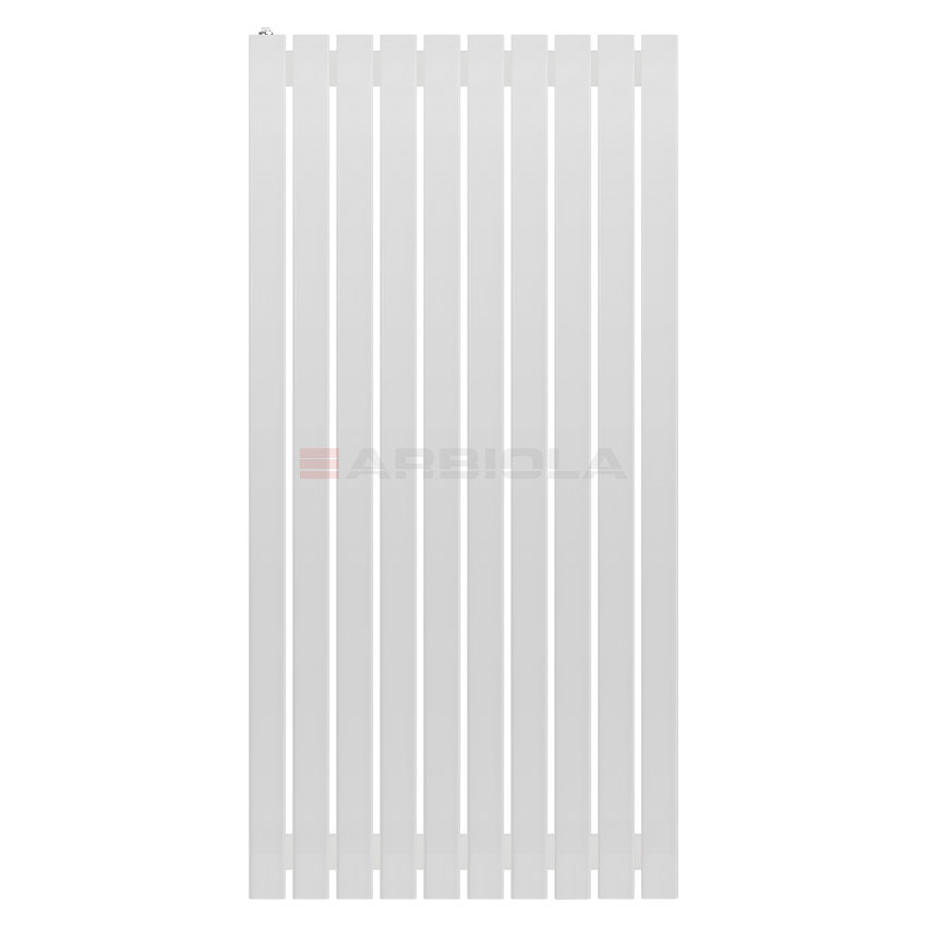 Arbiola Mono H 1200-60-10 секции белый вертикальный радиатор c боковым подключением Arbiola Mono H 1200-60-10 секции белый вертикальный радиатор c боковым подключением