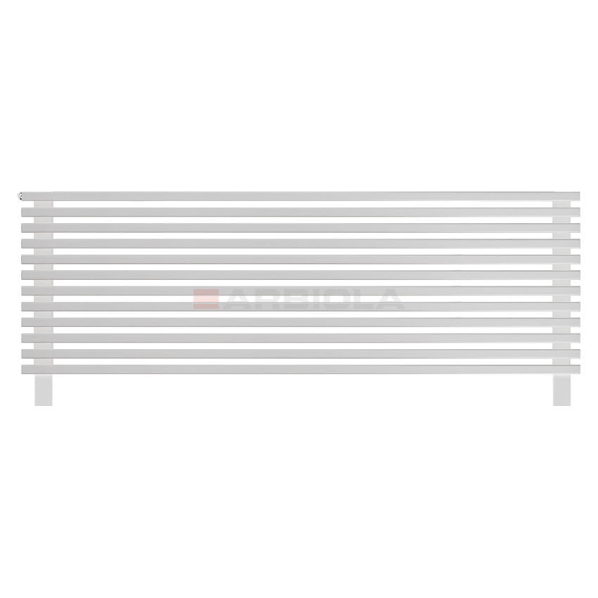 Arbiola Gorizont Compact HZ 1800-63-12 секции белый горизонтальный радиатор c боковым подключением с ножками Arbiola Gorizont Compact HZ 1800-63-12 секции белый горизонтальный радиатор c боковым подключением с ножками