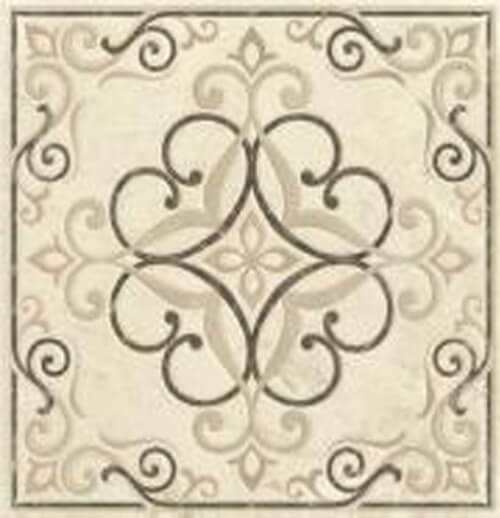 Impronta Beige Experience Rosone Crema Liv.SQ.Lap. 60x60 Напольная плитка