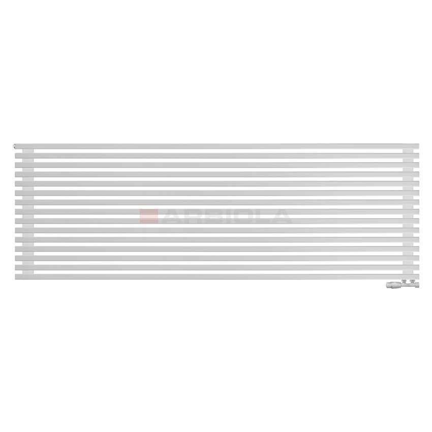 Arbiola Gorizont Compact V 2500-63-15 секции белый горизонтальный радиатор c нижним подключением Arbiola Gorizont Compact V 2500-63-15 секции белый горизонтальный радиатор c нижним подключением