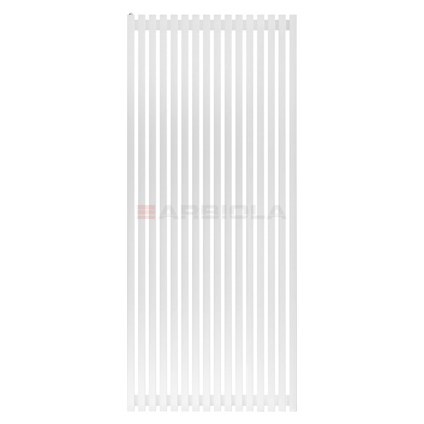  Arbiola Ritmo H 2200-40-16 секции белый вертикальный радиатор c боковым подключением