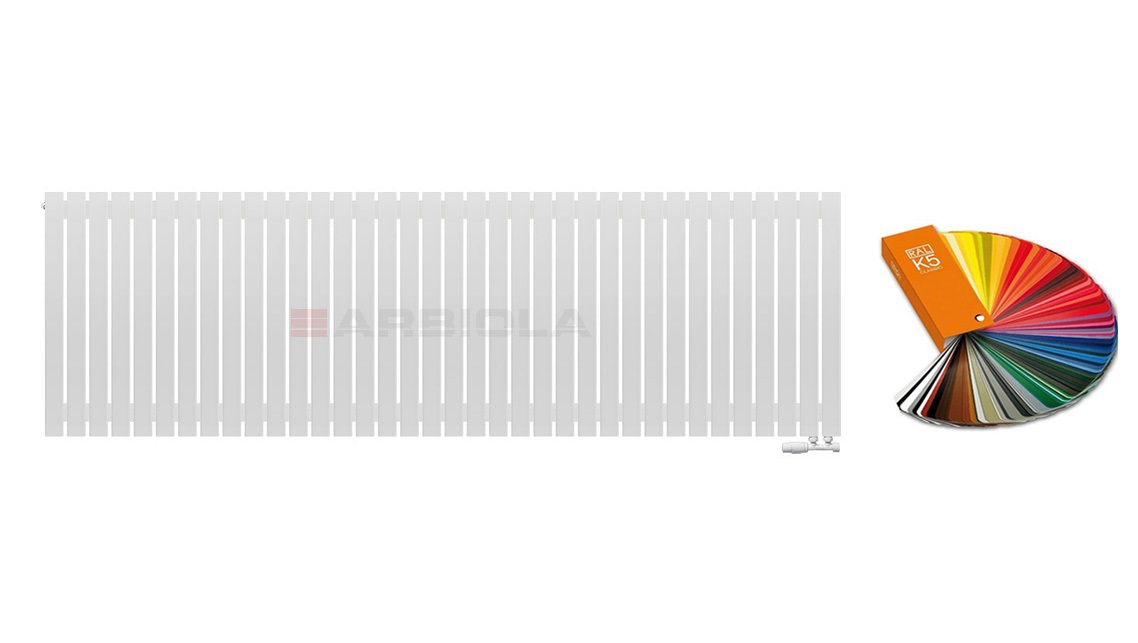 Arbiola Mono V 750-60-36 секции цветной вертикальный радиатор c нижним подключением Arbiola Mono V 750-60-36 секции цветной вертикальный радиатор c нижним подключением