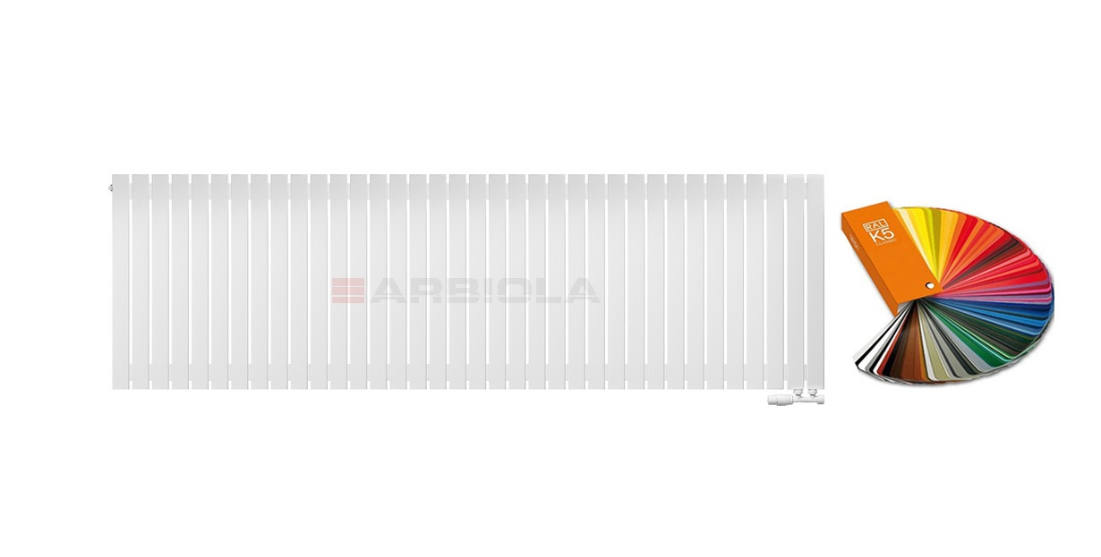 Arbiola Liner V 750-36-36 секции цветной вертикальный радиатор c нижним подключением Arbiola Liner V 750-36-36 секции цветной вертикальный радиатор c нижним подключением