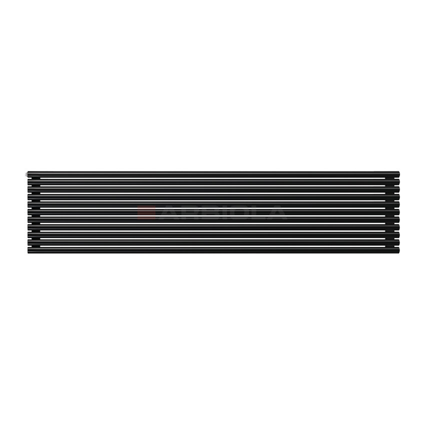 Arbiola Gorizont Iris H 2500-42-11 секции черный горизонтальный радиатор c боковым подключением Arbiola Gorizont Iris H 2500-42-11 секции черный горизонтальный радиатор c боковым подключением