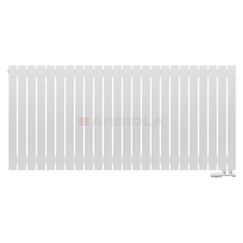 Arbiola Mono V 750-60-24 секции белый вертикальный радиатор c нижним подключением Arbiola Mono V 750-60-24 секции белый вертикальный радиатор c нижним подключением