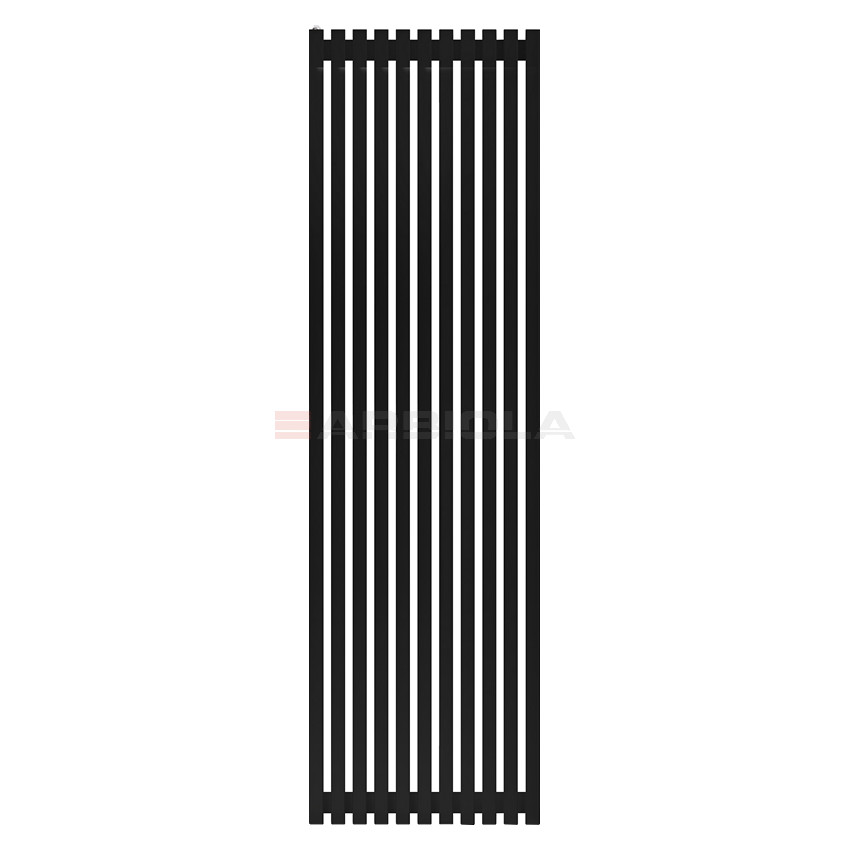  Arbiola Ritmo H 2200-40-11 секции черный вертикальный радиатор c боковым подключением