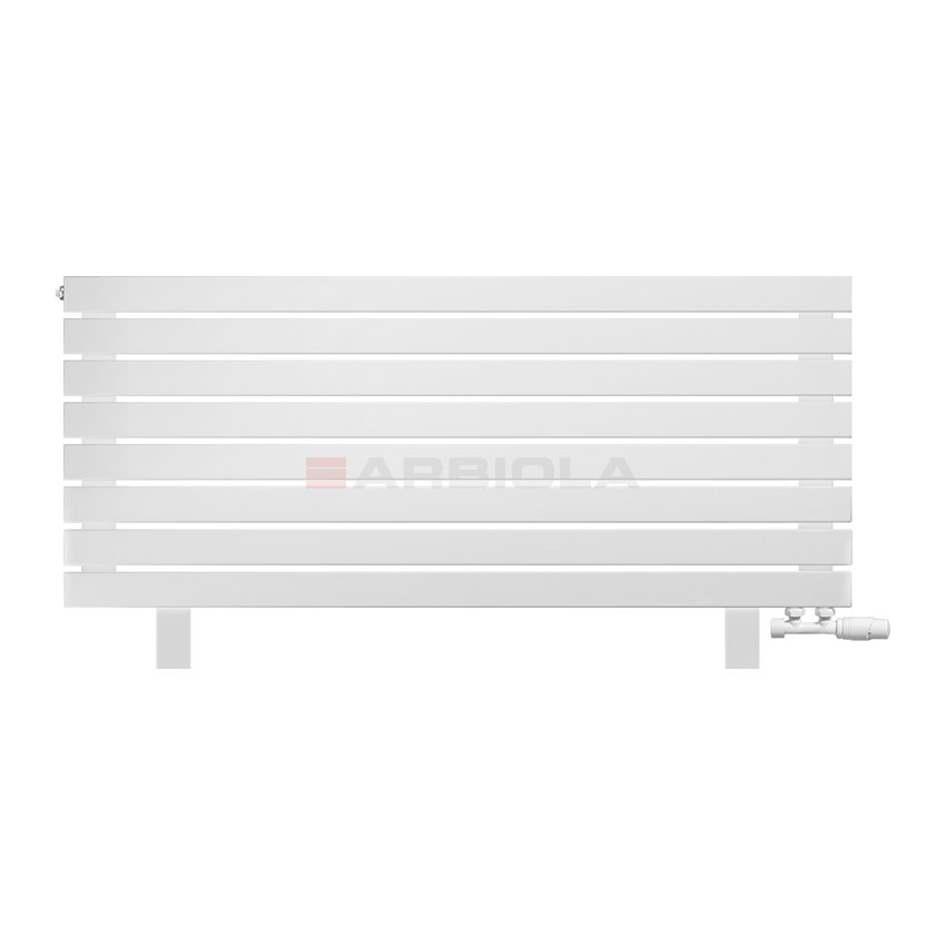 Arbiola Gorizont Liner VZ 1500-63-08 секции белый горизонтальный радиатор c нижним подключением с ножками Arbiola Gorizont Liner VZ 1500-63-08 секции белый горизонтальный радиатор c нижним подключением с ножками