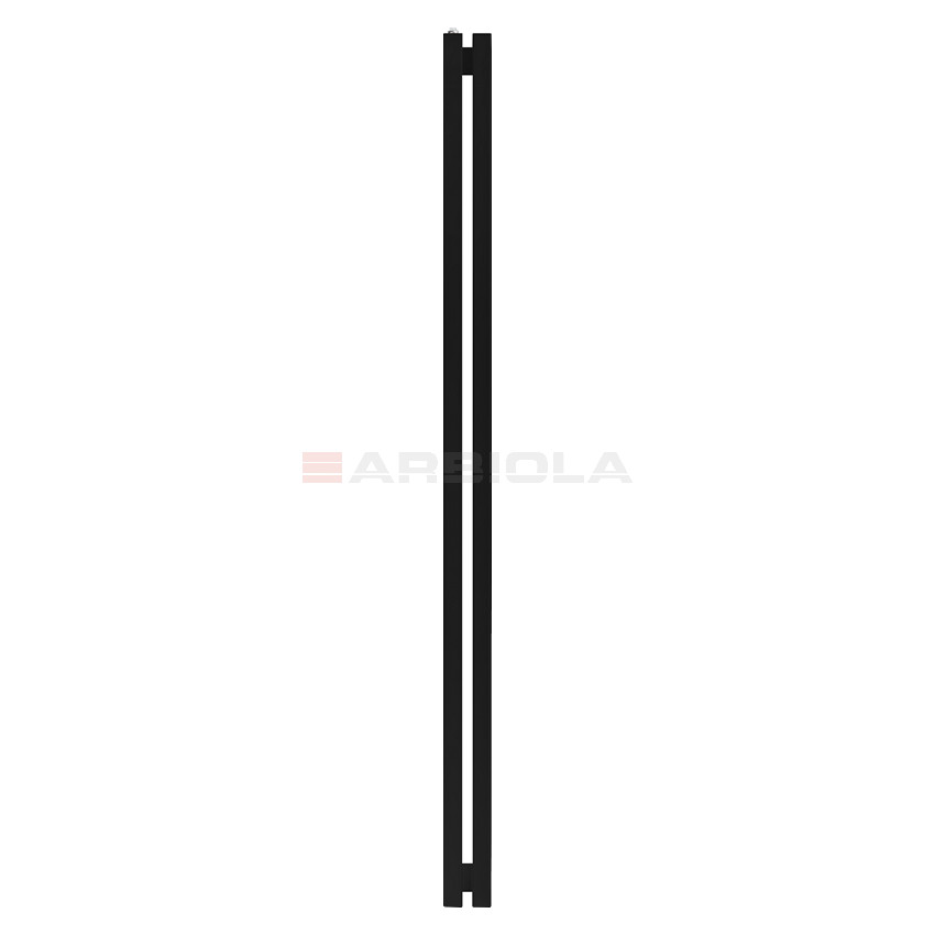 Arbiola Ritmo H 1750-40-02 секции черный вертикальный радиатор c боковым подключением Arbiola Ritmo H 1750-40-02 секции черный вертикальный радиатор c боковым подключением