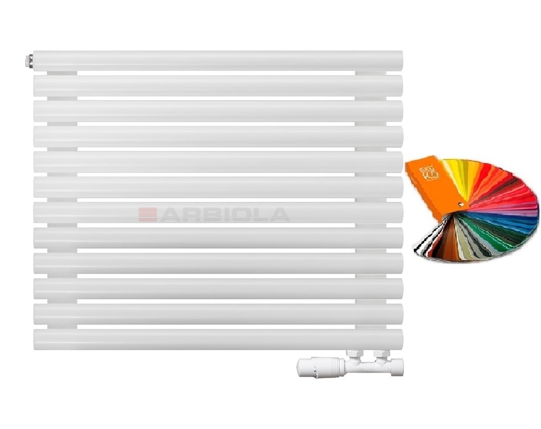 Arbiola Gorizont Iris V 1000-42-12 секции цветной горизонтальный радиатор c нижним подключением Arbiola Gorizont Iris V 1000-42-12 секции цветной горизонтальный радиатор c нижним подключением